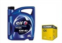 ELF OIL 10W40 4л + ФИЛЬТР RENAULT CLIO TWINGO 1.2