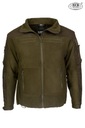 Taktická Mikina Fleecová MFH Jacket Combat - Olive M Výstřih ostatní