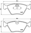 DISQUES I SABOTS DE FREIN BREMBO AVANT BMW 5 E39 296MM photo 3 - milautoparts-fr.ukrlive.com