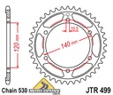 Sada pohonu Kawasaki ZZR 600 Výkon !!! reťaz + ozubené kolesá Výrobca JT Sprockets