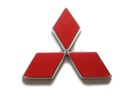 ЭМБЛЕМА ЗНАК MITSUBISHI ЛОГОТИП 102х90м внедорожный 4х4