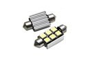 C5W C10W Светодиодная лампа CAN BUS 6 SMD 5050 39мм 90лм