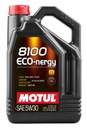 OLEJ MOTUL 8100 ECO-NERGY 5W30 5L Účel Osobné autá