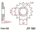 Pohonná súprava Yamaha YFM 250 Raptor DiD X-Ring EAN (GTIN) 5903917724784