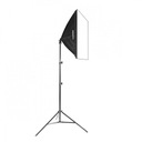 LAMPA STUDYJNA softbox 40x40cm + 325W statyw