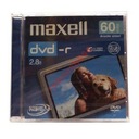 Mini DVD-R Maxell 2,8ГБ 60мин 8см 10шт ДЛЯ КАМЕР