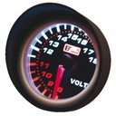 Indikátor Voltmeter FI52 Smoke Výrobca dielov Auto Gauge