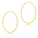 Zlaté náušnice kruhy 4cm Shine Line BOX! Značka Inna marka