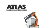 Наклейка для каждой модели HDS ATLAS