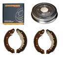 BEBNY BRAKE SHOES BMW 3 E30 SET photo 1 - milautoparts-fr.ukrlive.com