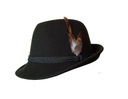 ШАПКА МУЖСКАЯ ТИРОЛЬСКАЯ ОХОТНИЧЬЯ, ЗЕЛЕНЫЙ ВОЙЛОК, 56 см