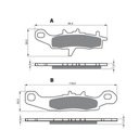 PADS BRAKE 108 K1 KH258/349 DB2260 GOLDFREN photo 1 - milautoparts-fr.ukrlive.com