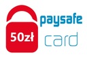 PaySafeCard Карта кошелька с PIN-кодом PSC на 50 злотых