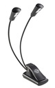 K&M 12244 2LED настольная лампа с 2 гибкими стойками