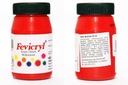 Akrylová farba na textil odevov z ílového dreva Fevicryl červené farbivo 50ml Farba červená