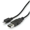 КАБЕЛЬ USB 2.0, A - MICRO USB, 3,0 М, ЧЕРНЫЙ, ТЕЛЕФОН