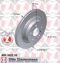 ZIMMERMANN DISCS T MERCEDES E W211 W212 GLK X204 photo 2 - milautoparts-fr.ukrlive.com