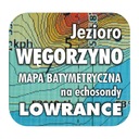 Карта озера Венгожино на гидролокаторе Lowrance BG