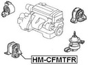 HONDA ACCORD VI 98- 1.6 1.8 COUSSIN DE MOTEUR AVANT photo 2 - milautoparts-fr.ukrlive.com