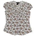 H&M dámska návštevná košeľa kvetinová blúzka bez rukávov letná 158-164 S Dominujúca farba viacfarebná
