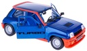 RENAULT 5 TURBO МЕТАЛЛ МОДЕЛЬ BBURAGO 1:24 СИНИЙ