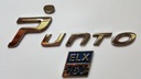 FIAT PUNTO ELX 16V ЭМБЛЕМА НА ЗАДНЮЮ КОРОТКУ ОРИГИНАЛ