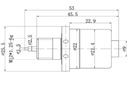 VALVE CONTROL COMPRESSOR AIR CONDITIONER SANDEN VARIOUS MODELS 48MM photo 2 - milautoparts-fr.ukrlive.com