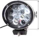 ФАРА РОБОЧА ФАРА LED (СВІТЛОДІОД) 60W 12LED (СВІТЛОДІОД) X00293  (7568467589) фото min 1