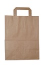 Torby papierowe Adekpol brązowe 260x140x300 mm 250 sztuk