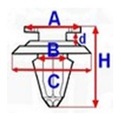 CLAMP CLAMPS COVER PEUGEOT 1007 206 207 307 photo 2 - milautoparts-fr.ukrlive.com