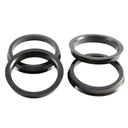 RINGS CENTRUJACE 66.6/57.1 4 PIECES VW AUDI 