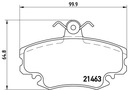 BREMBO SABOTS DE FREIN P DACIA LOGAN SANDERO RENAULT TWINGO photo 2 - milautoparts-fr.ukrlive.com