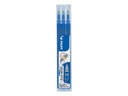 Wkład Pilot FRIXION 3 szt 0,7 mm wymazywalny