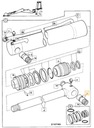 BUSHING DRIVE LYZKI REAR JCB 3CX 4CX 809/00128 photo 3 - milautoparts-fr.ukrlive.com