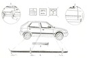 SKODA CITIGO / VW UP! - MOLDING PARTIE LATERALE photo 9 - milautoparts-fr.ukrlive.com