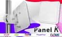 NAJVýkonnejšia anténa PANEL K DVB-T ++45db FULL HD Značka iné