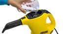 NAPAROVAČ KARCHER SC1 EASYFIX PARNÝ ČISTIČ ŽLTÝ ALEBO BIELY SET 1200W Napájanie sieťové