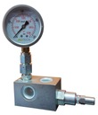 HYDRAULICKÝ VENTIL PREPADOVÝ 3/4 120L MANOMETER400