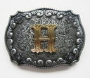 Kravata country western bolo s iniciálkou H henryk hubert hanna heniek honora Dominujúca farba viacfarebná