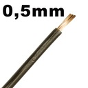 100 м одножильный кабель 1 x 0,5 жила LGY 1 x 0,5 мм коричневый