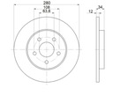 DISQUES MIKODA 0734 GT SABOTS DE FREIN FORD MONDEO 3 MK3 photo 2 - milautoparts-fr.ukrlive.com