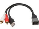 Автомобильный разъем Nissan.02 — USB + RCA AUX 14288