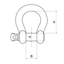 ŠEKLA OMEGA Pozinkované POZINK 10mm 1ks Kryt Ocynk C10~C15