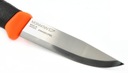 Nóż Mora Morakniv Companion F Orange stal nierdz. Długość rękojeści 11.5 cm