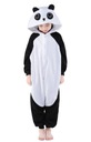 PANDA Pyžamo Jednodielne Pre Deti Kigurumi Onesie 134 Značka bez značky