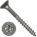 Wkręty do drewna nierdzewne 4x40mm Torx 100szt A2