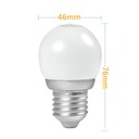 Žiarovka Glob LED E27 3W=20W G45 biela studená 6 ks Kód výrobcu 11012029102