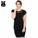 Tunika Top SPIRAL Elegance SEXY GOTH GOTHIC M Značka iná