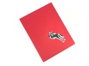 Džokej Na koňoch, 3d karta, Jazda na koni Hobby Šírka produktu 15 cm