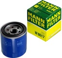 MANN FILTER МАСЛЯНЫЙ ФИЛЬТР W8017 HYUNDAI KIA PETROL